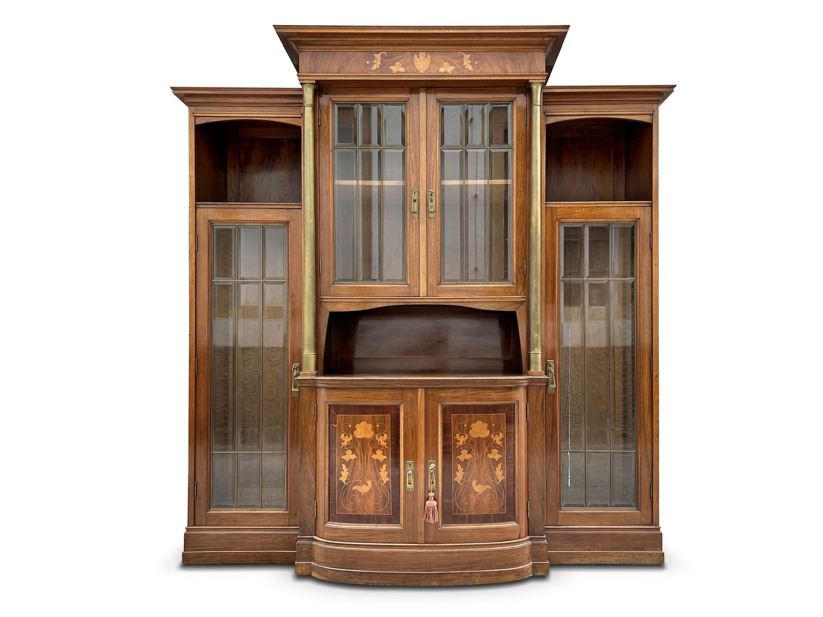 Vitrine Kredenz antik Buffetschrank Original Jugendstil Anrichte