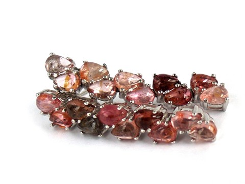 Tourmalin Ohrstecker 925 Silber