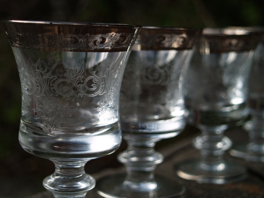 Weinglas Murano Medici