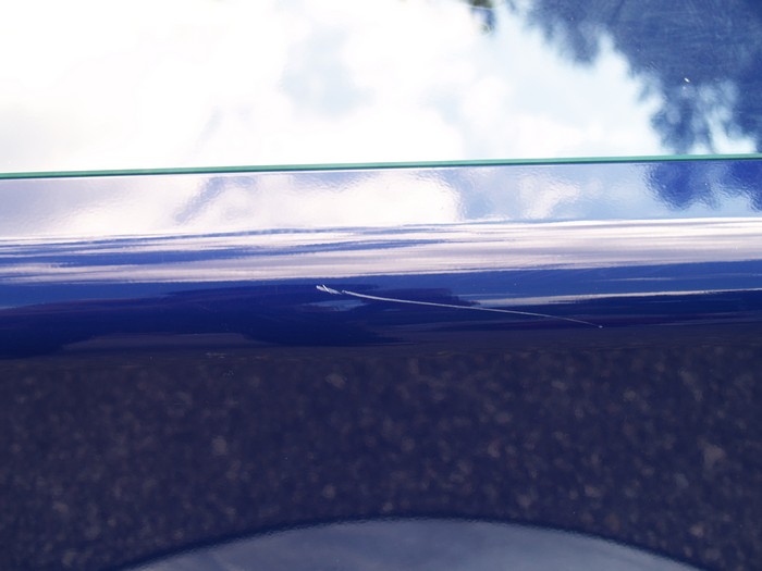 Bretz Couchtisch Metall blau