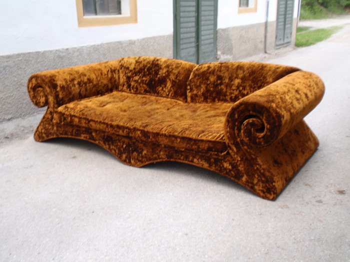 Bretz Sofa Mammut golden