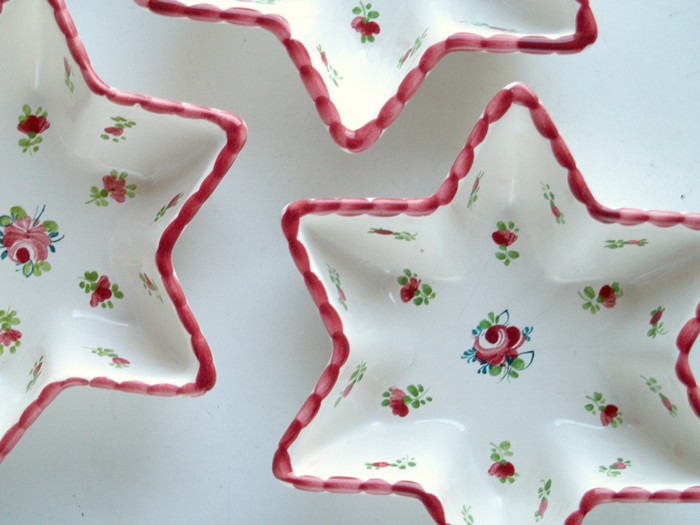 Gmundner Biedermeier Sternschale