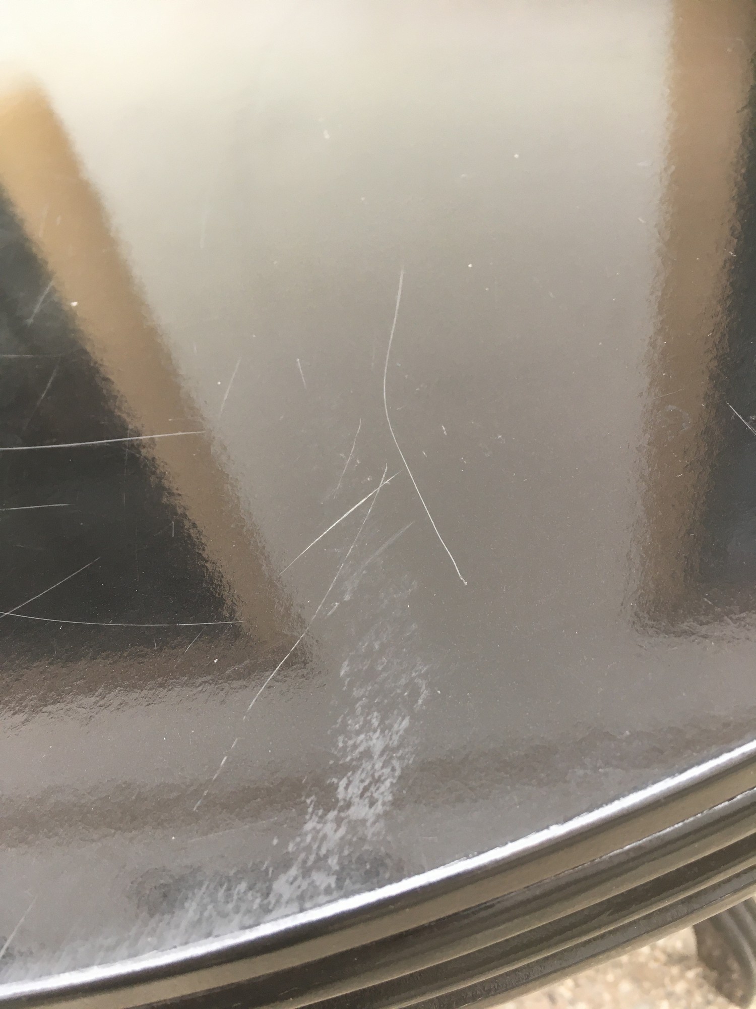 Tisch antik Jugendstil schwarz Bugholz Wien