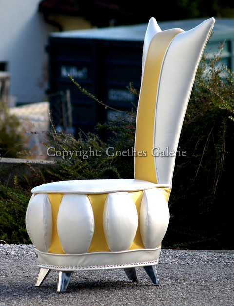 BRETZ Sessel LUCKY STUHL LEDER