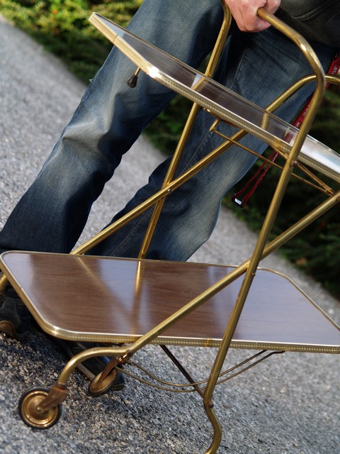 Retro Beistelltisch 60er-Jahre