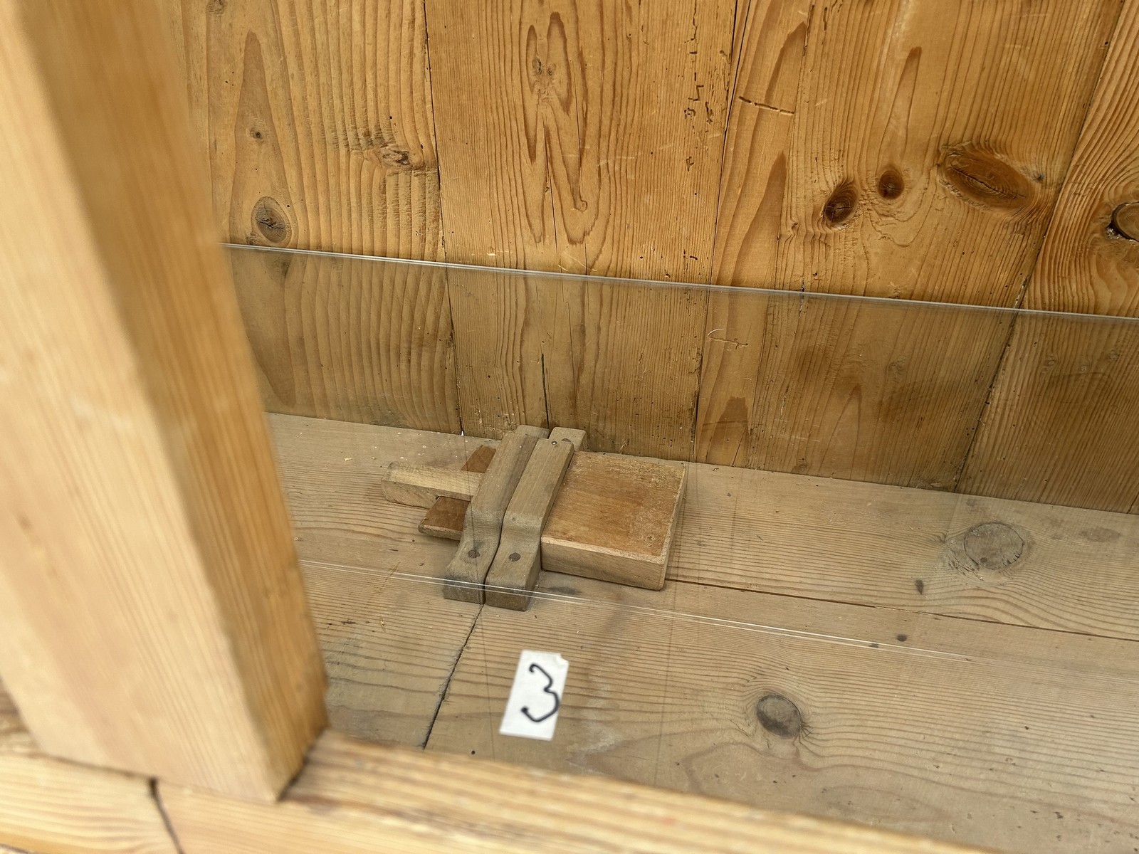 Bauernschrank Antiker Geschirrschrank Landhaus Vitrine