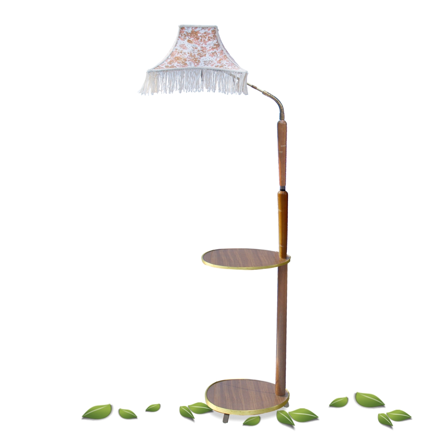 Stehlampe MidCentury 50er 60er-Jahre Lampe Tisch Nierenform Stehlampe Midcentury Nierentisch