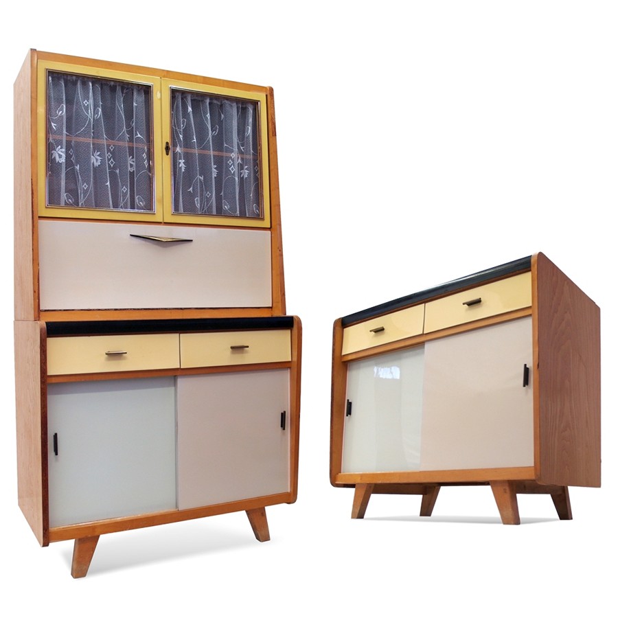 Küchenschrank Vintage 60er 50er