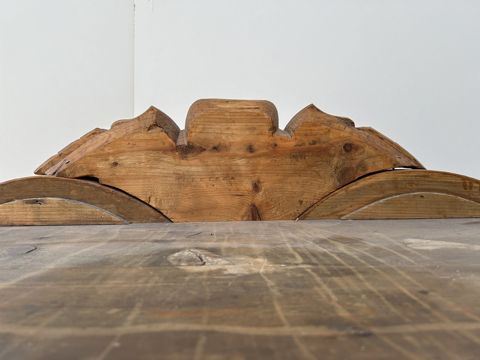 Antiker Weichholz Kleiderschrank Schrank 2-türig Landhaus