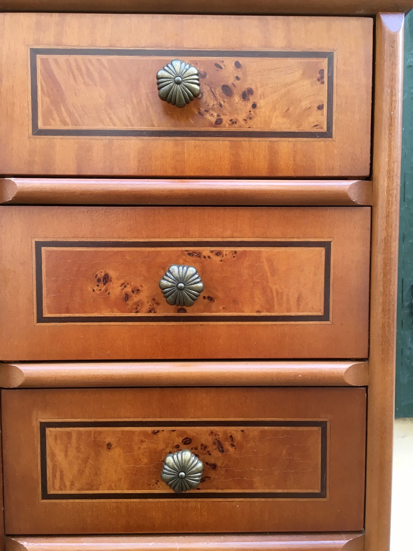 Barockstil Sekretaer Schrank Möbel Kommode Antikstil