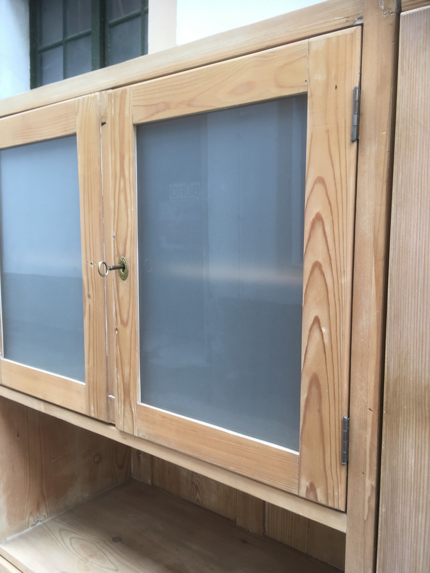 Küchenschrank Kredenz antik Vorratsschrank 3-teilig Weichholz Schrank