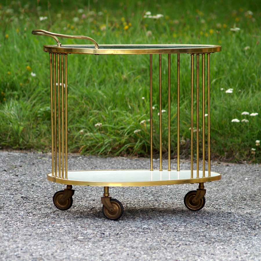 Vintage Tisch Retro Servierwagen
