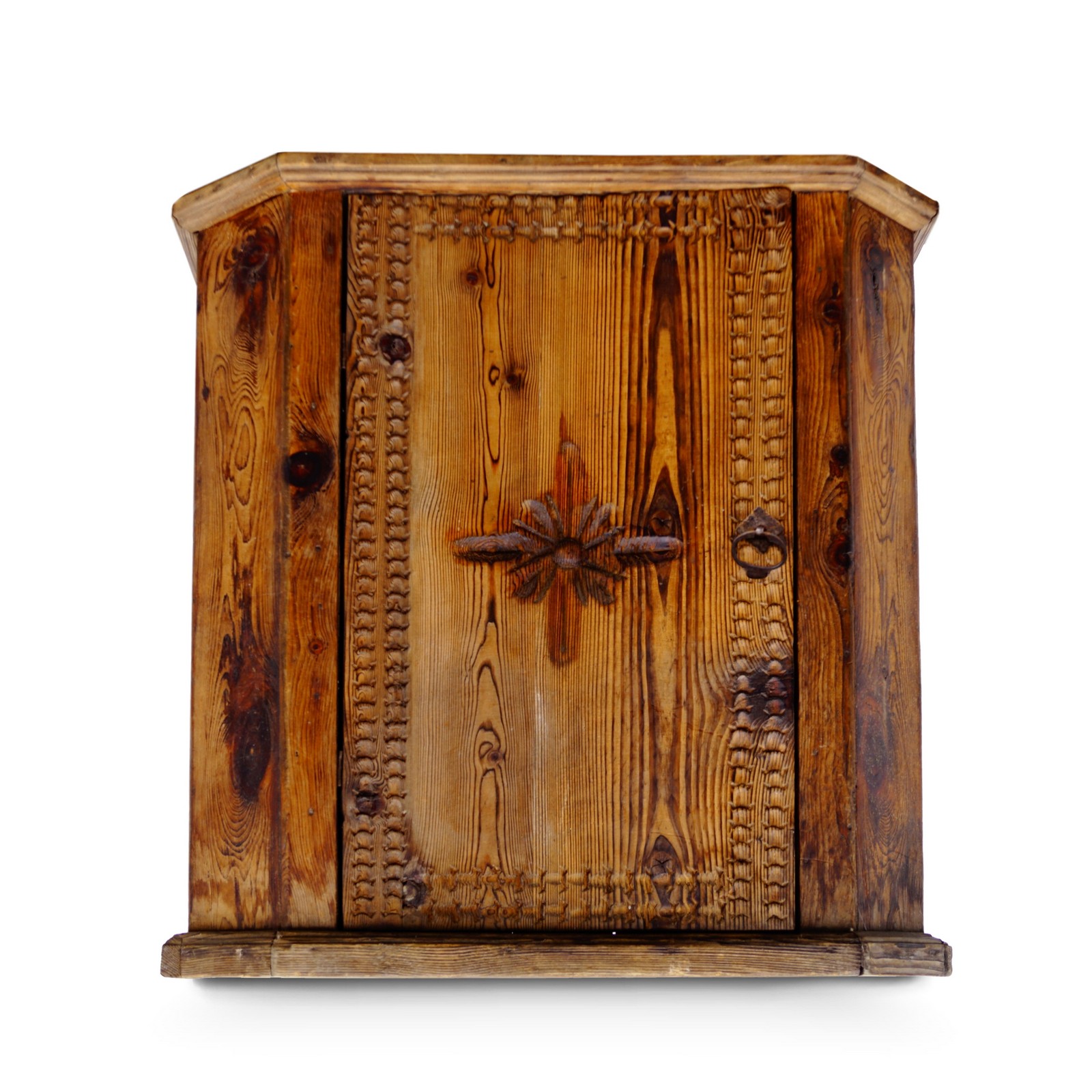 Wandschrank antik rustikales Bauernmöbel Schnapskasten Wandschrank antik rustikales Bauernmöbel 1890 Schnapskasten Bauernschrank Bauernstube Zirbe