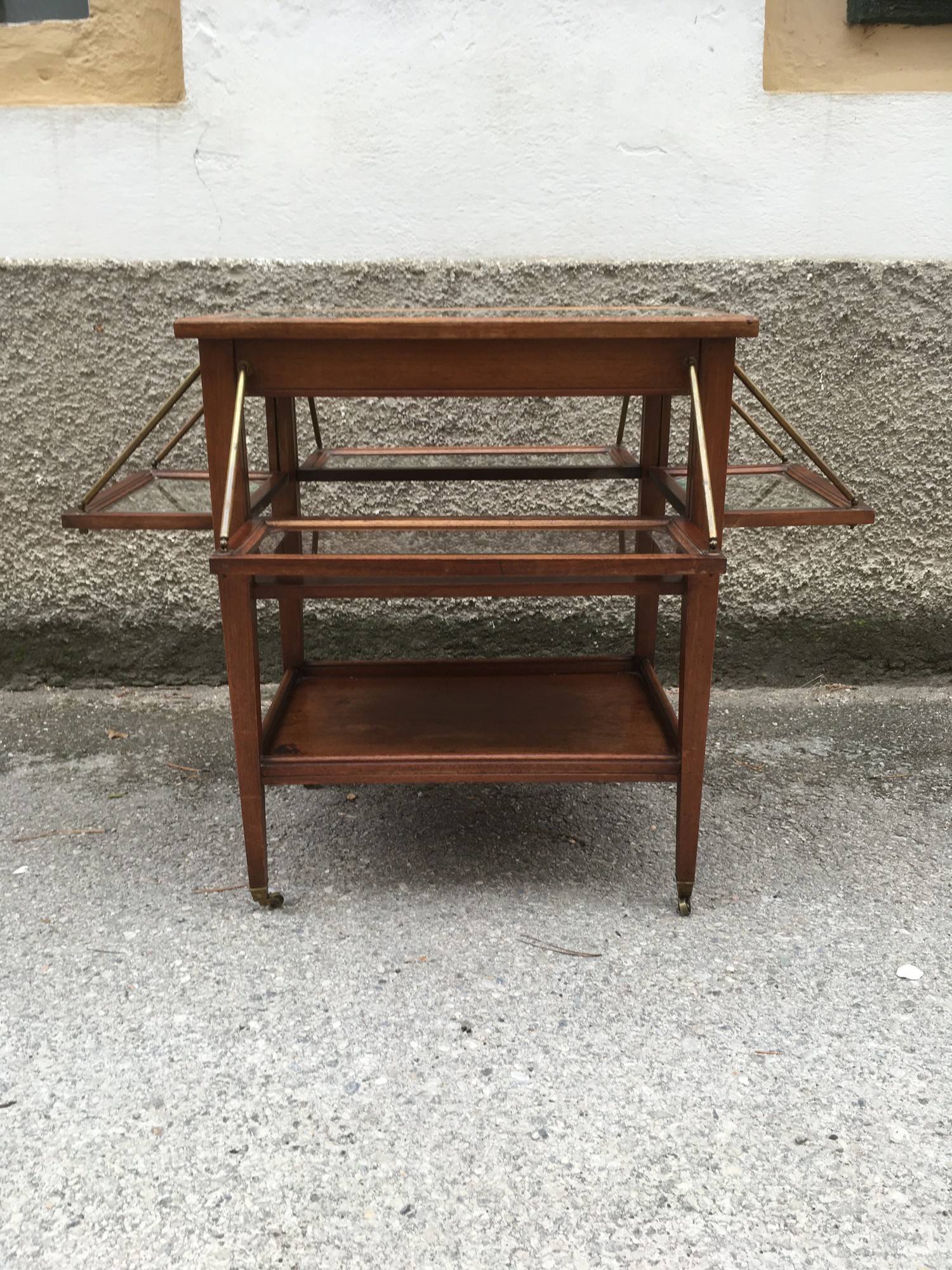 Antiker Jugendstil Beistelltisch Servierwagen