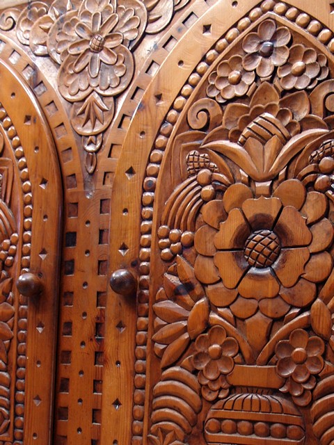 antiker Bauernschrank Zirbenholz