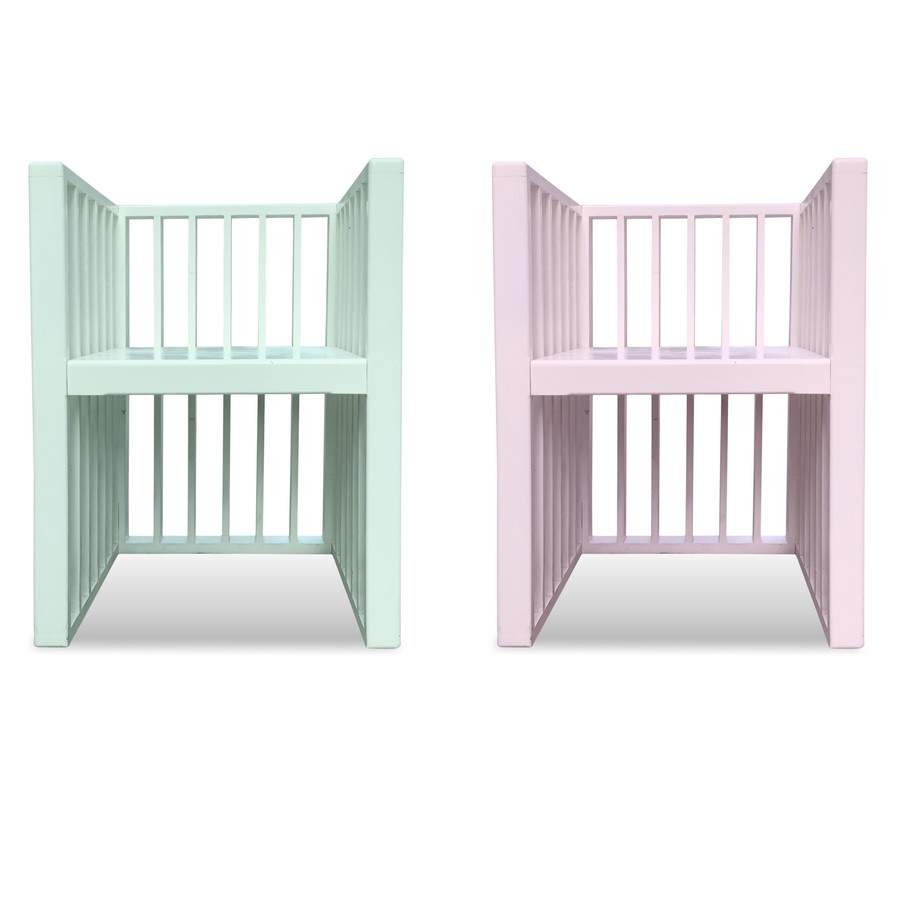 Stühle Shabby Chic Vintage Sprossen Stuhl