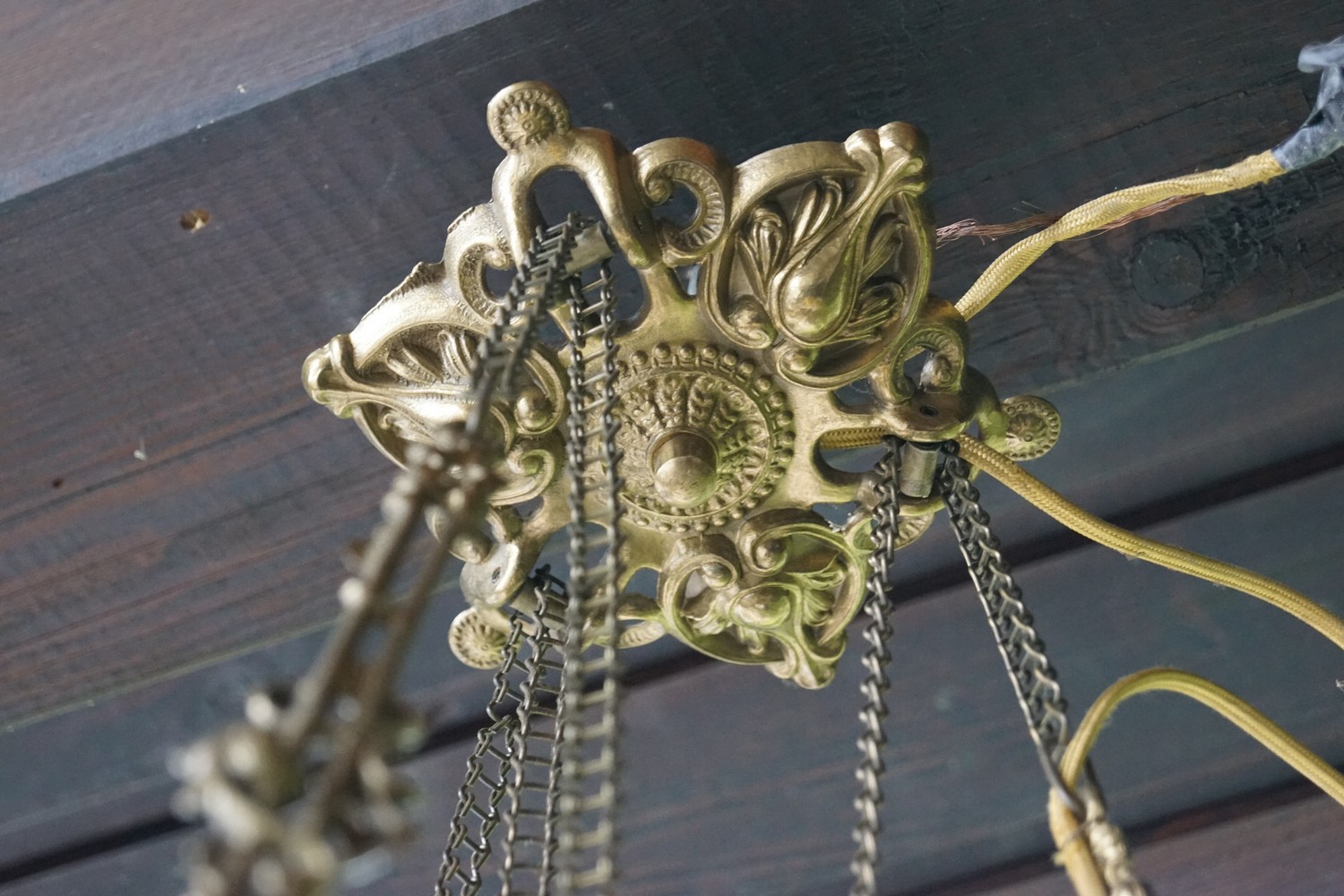 Messing Lampen antik Reperatur Restaurierung