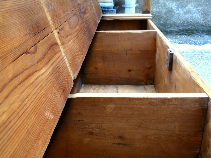 Truhenbank Landhausstil