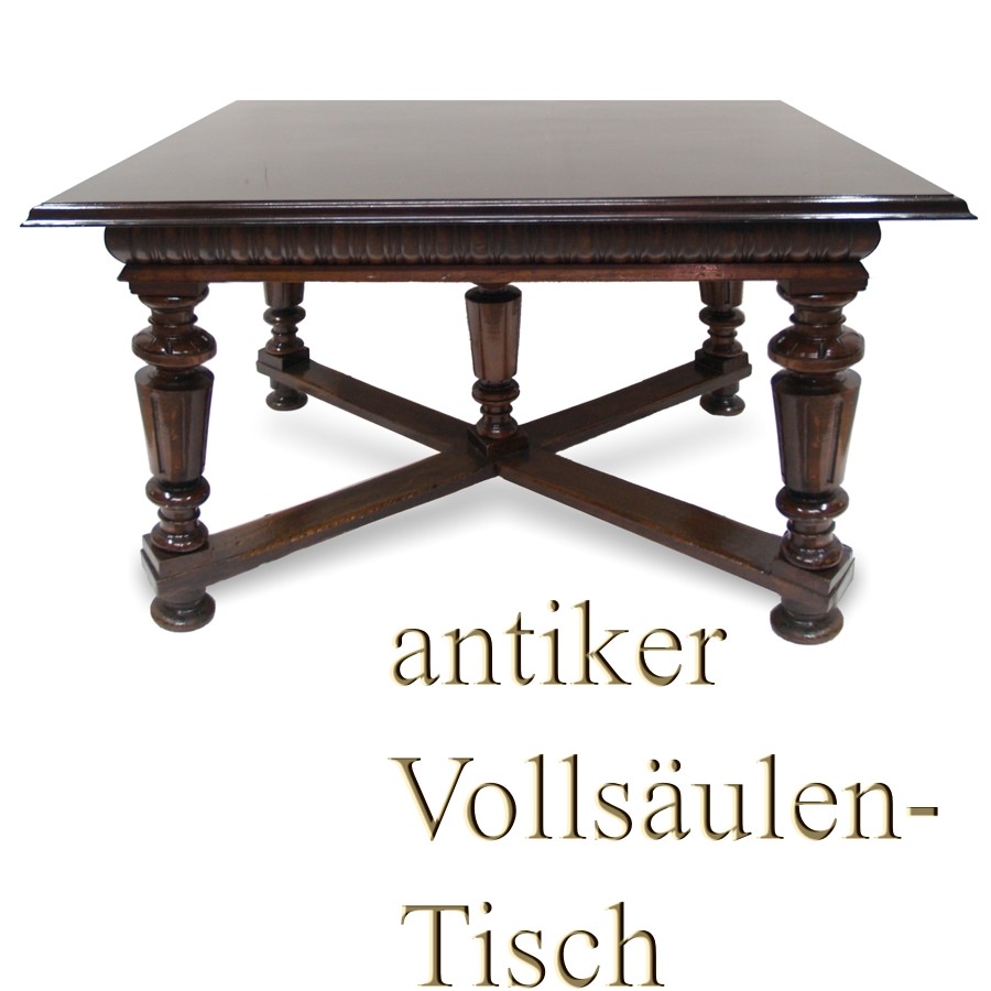 Antiker Tisch Gründerzeit Esstisch beschnitzt Gründerzeit Tisch antik