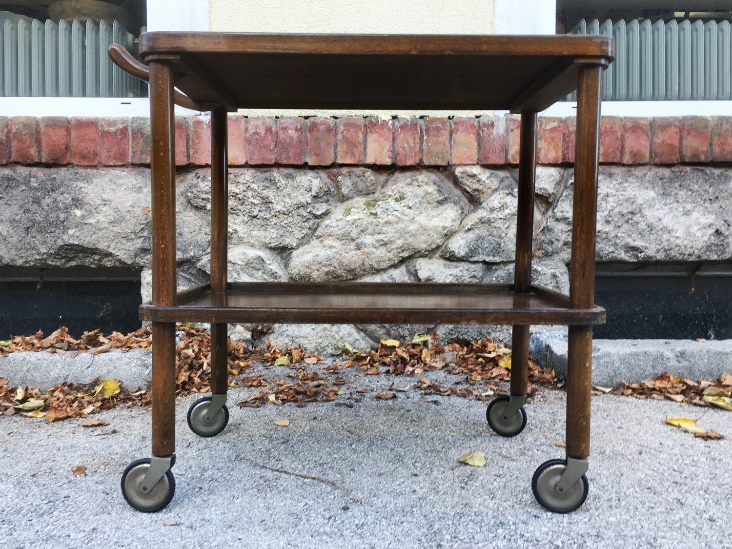 Serviertisch antik Original Bauhaus Möbel Art Deco