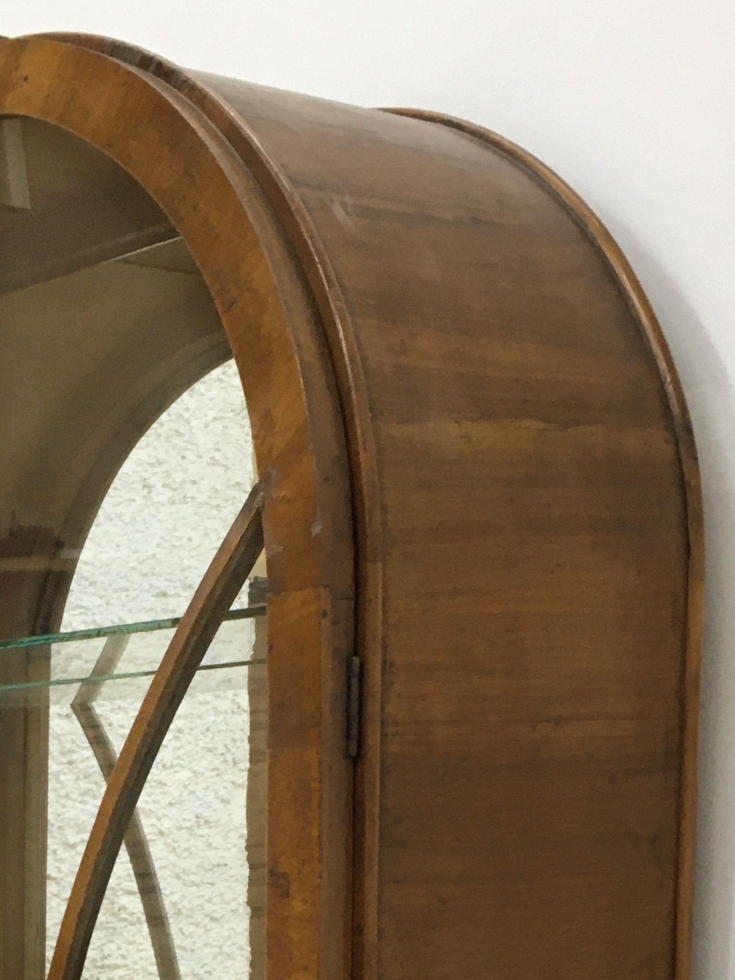 Schrank Art Deco antik Möbel Spiegel Vollholz Artdeco Möbel