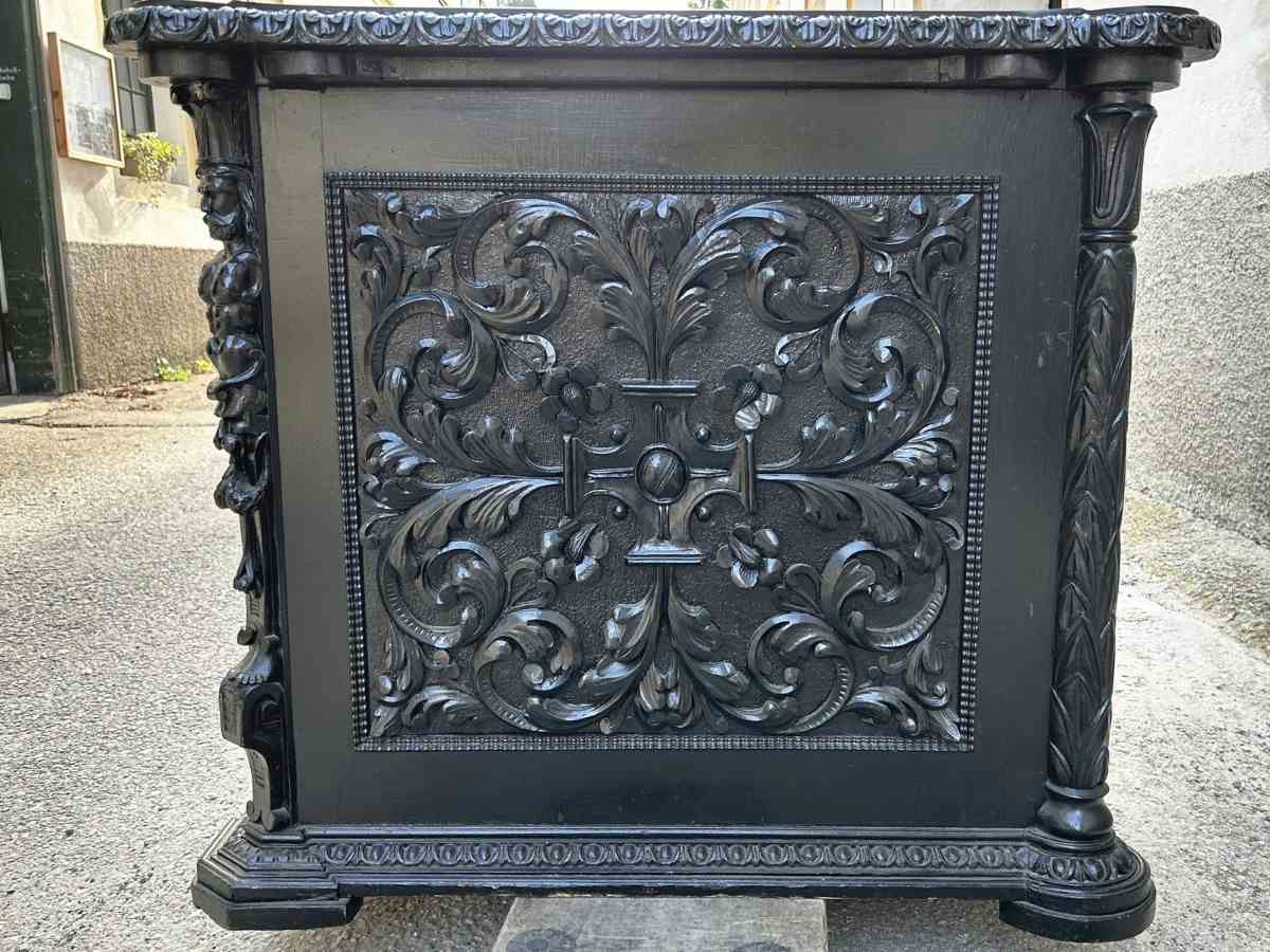 Antiquität Renaissance Schreibtisch antik Barock Möbel Orden Templer