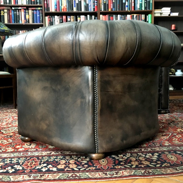 Chesterfield Stuhl Leder