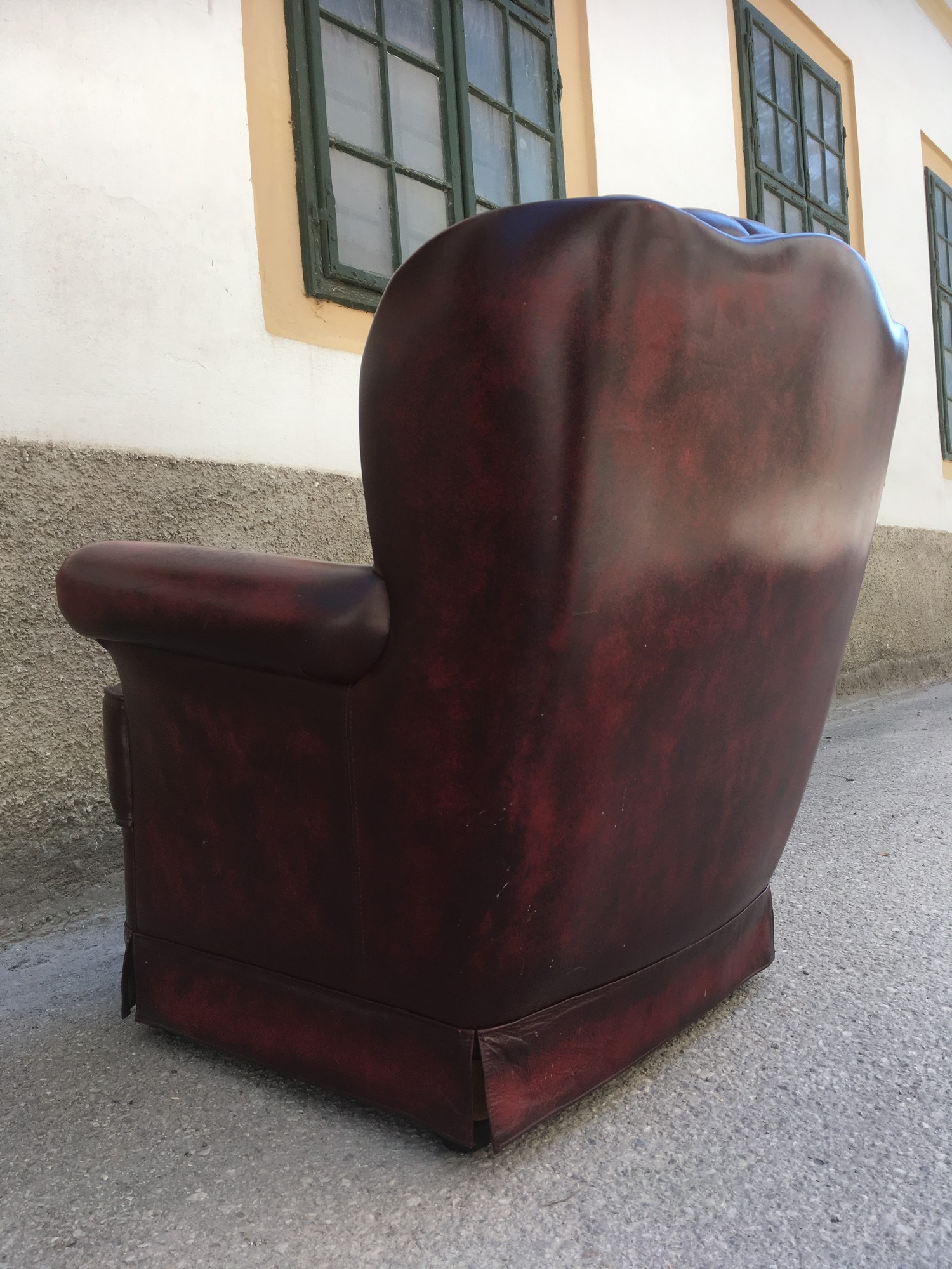 Chesterfield Kunstleder Stuhl Vegan