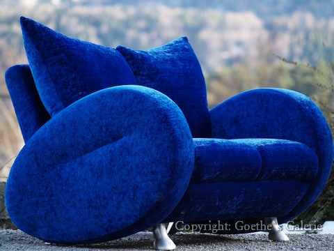 Bretz Sofa Popeye blau