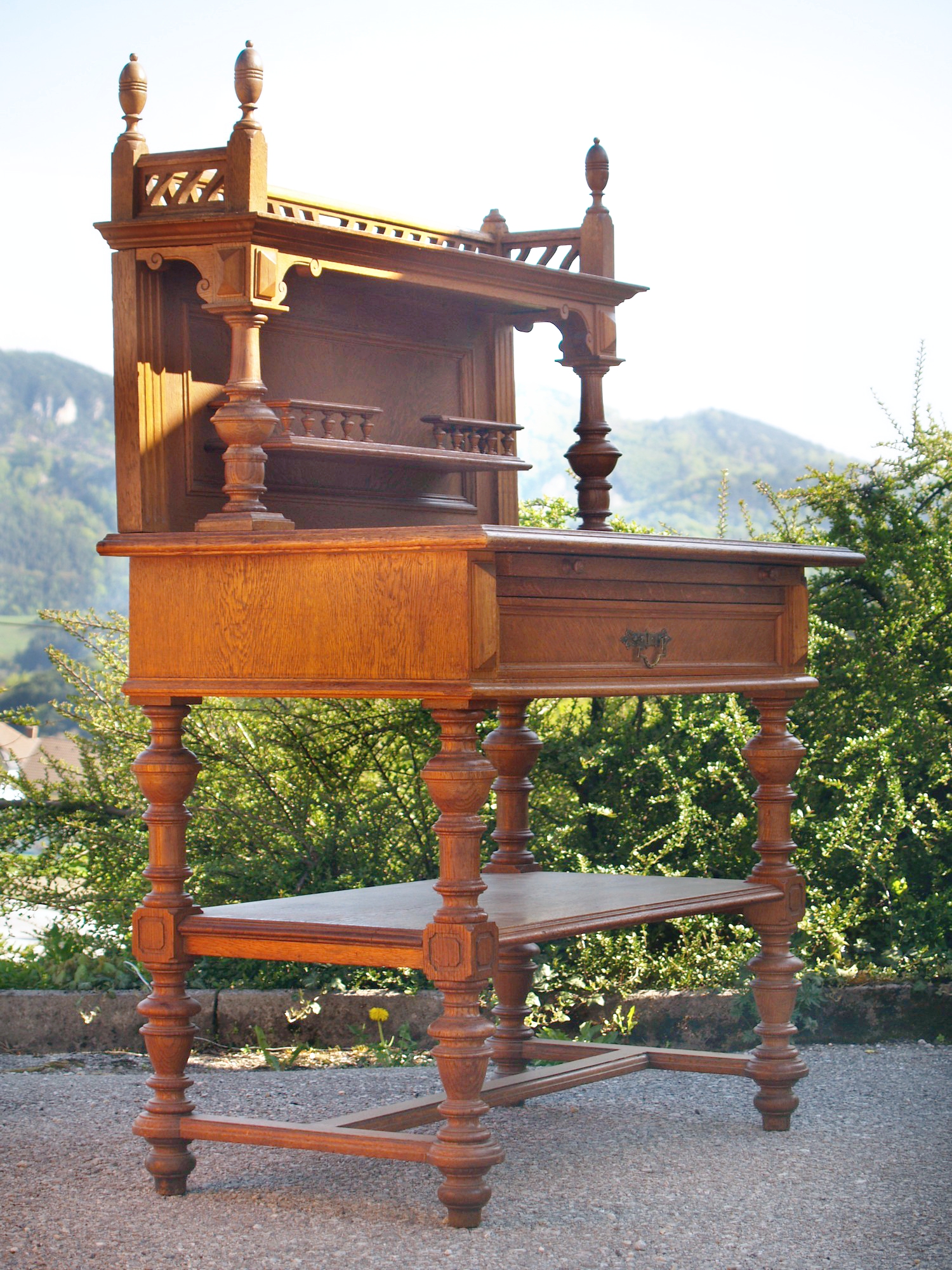 Anrichte Möbel antik Regal Holz