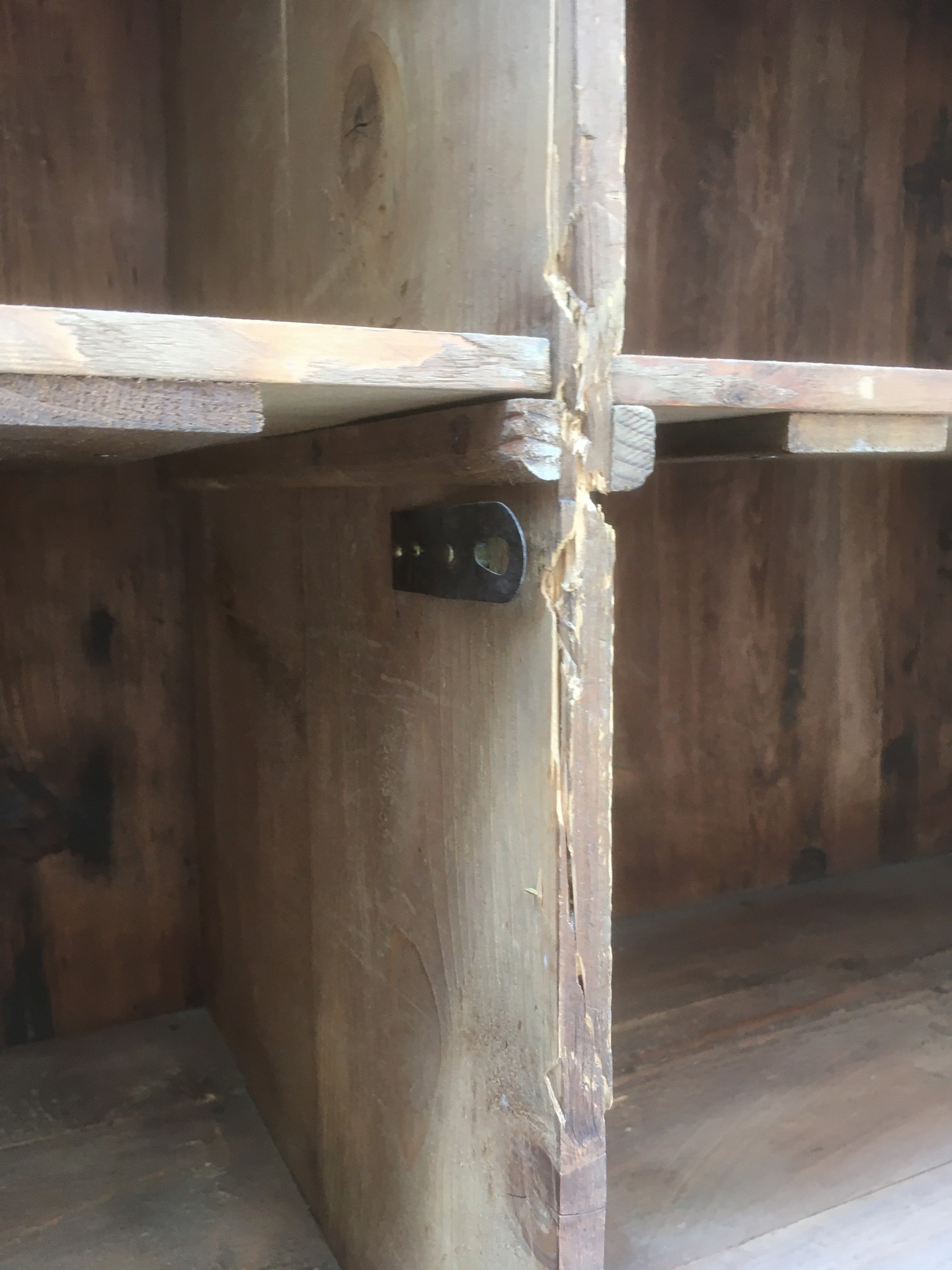 Vintage Schrank Vollholz