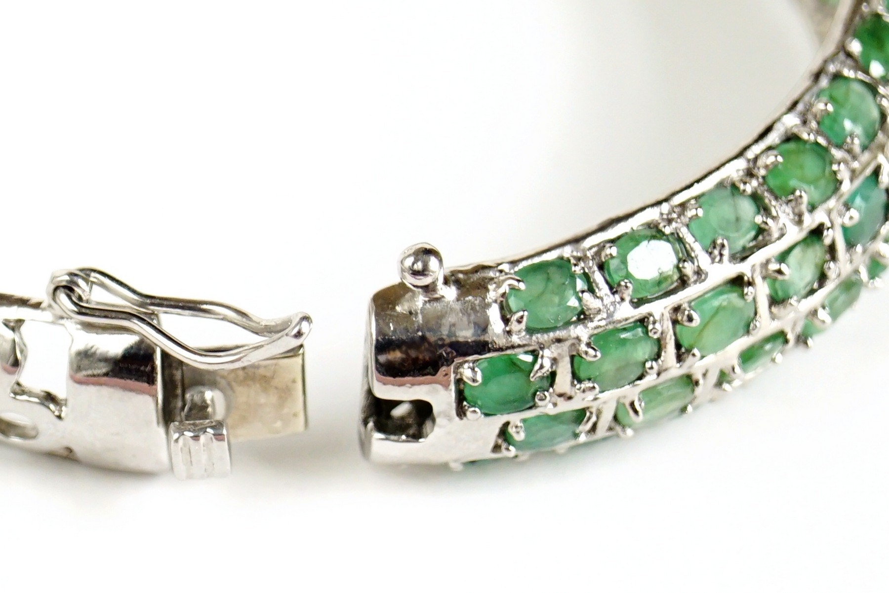 Smaragde Armreifen Silber 925 limitierte Stückzahl