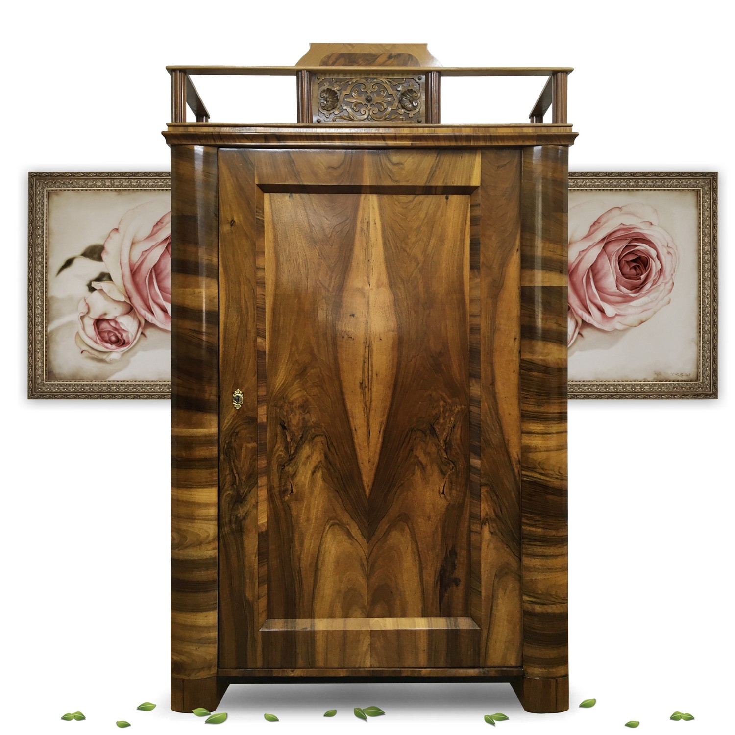 Schrank antik Kasten Wiener Biedermeier Kleiderschrank restauriert Biedermeier Schrank