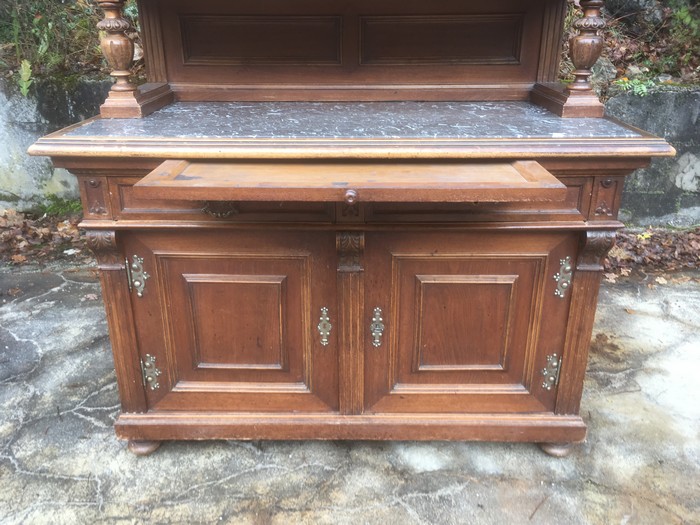 Antike KOmmode Marmorplatte Schrank