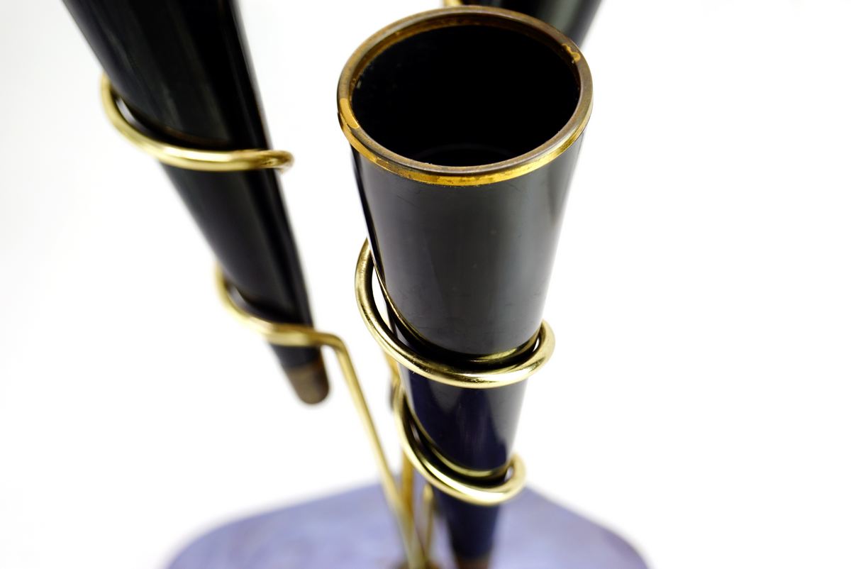 Vintage Tütenvase Midcentury Design Original 1950er-Jahre Otto Göbel Dublo