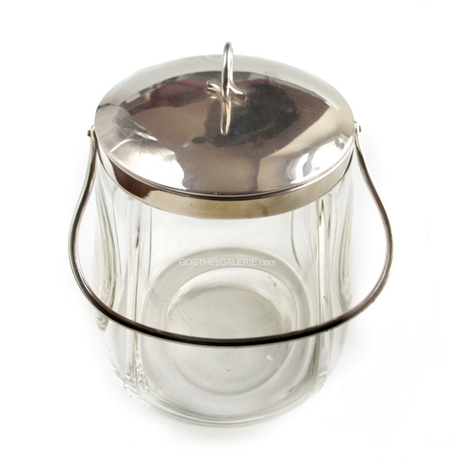 Glasdose mit Deckel Keksdose Deckeldose Vorratsdose Dose antik Deckeldose Glas