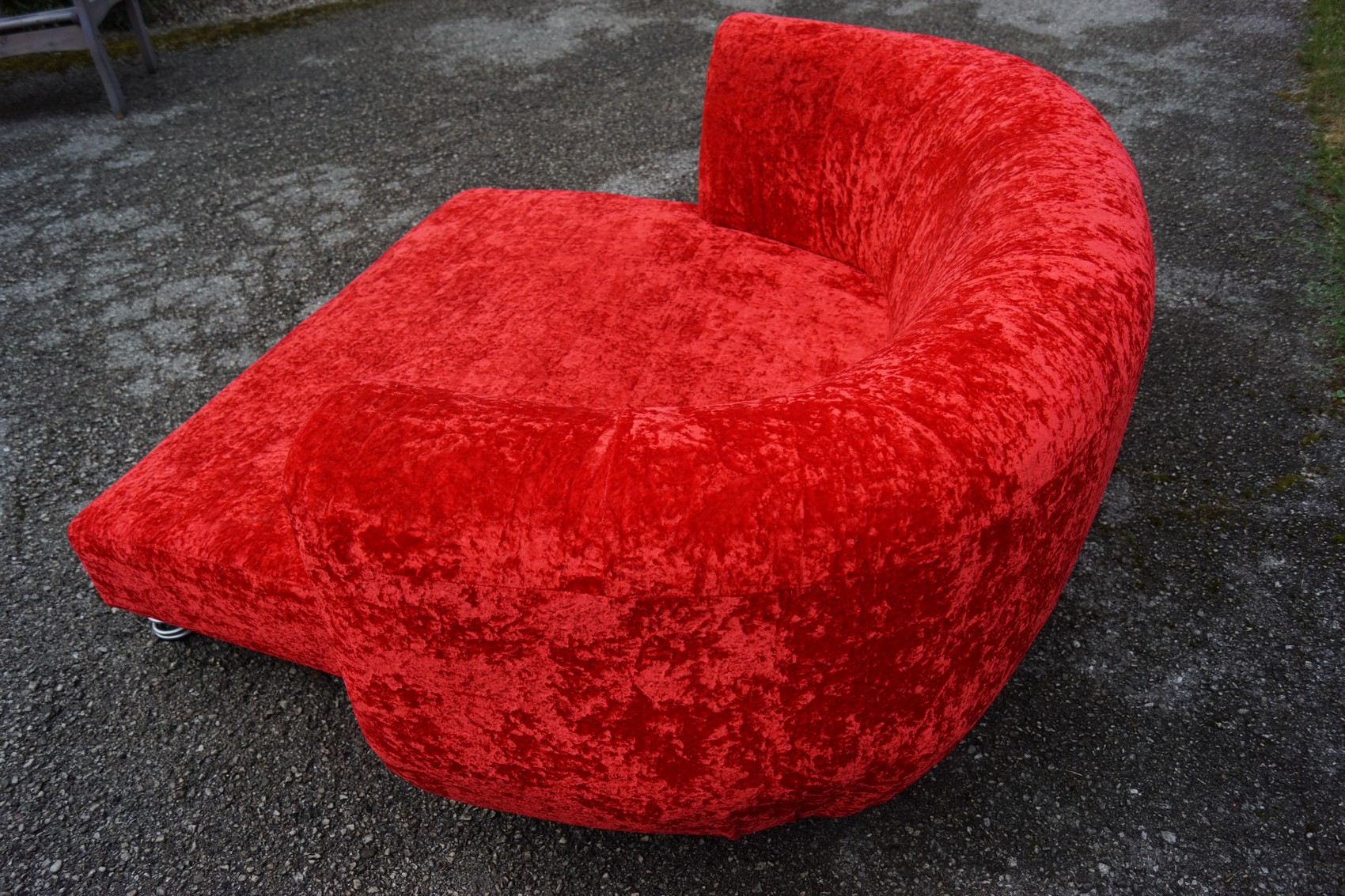 BRETZ Sofa Chill Longchair rot Loveseat