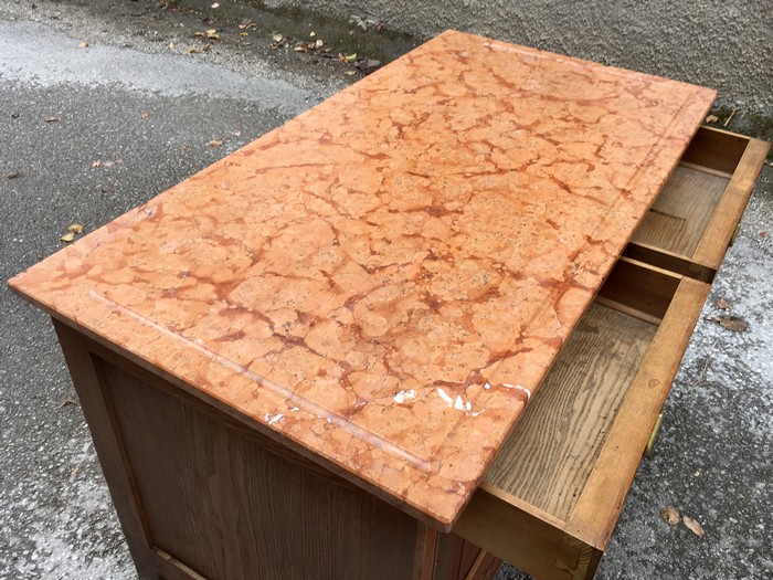 Waschtisch Marmor antik