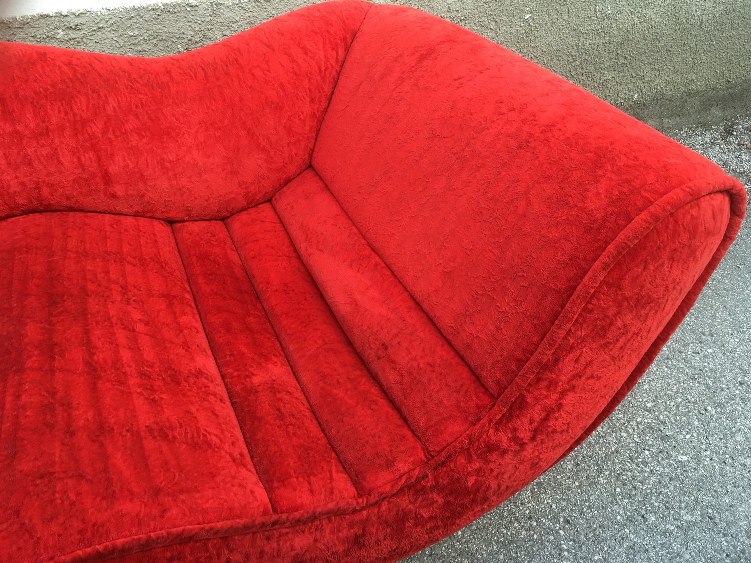 Bretz Sofa Laola rot neuwertig gebraucht