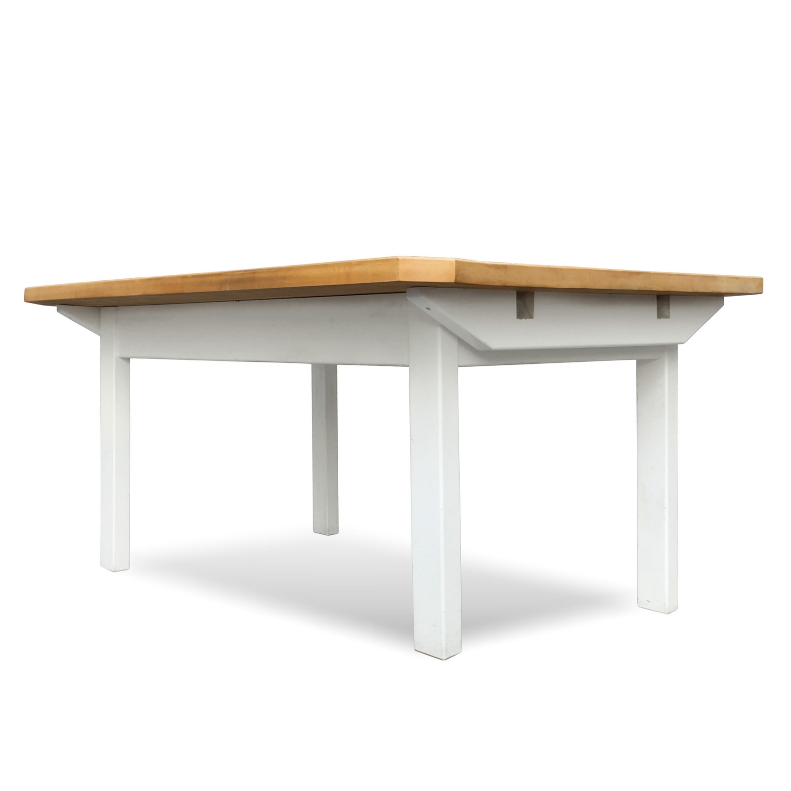 Esstisch massiv Holz ausziehbarer Tisch weiß Landhausstil Esstisch Massivholz ausziehbar weiß Küchentisch