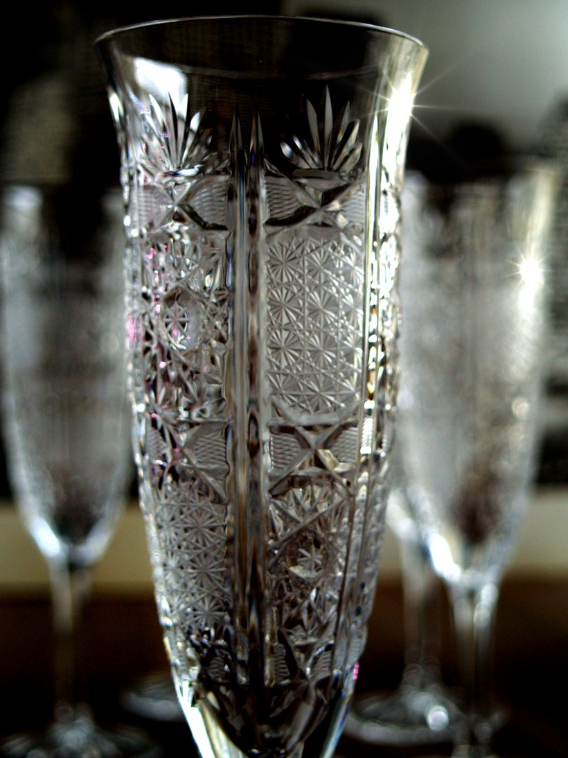 Crystal Champagner Flutes