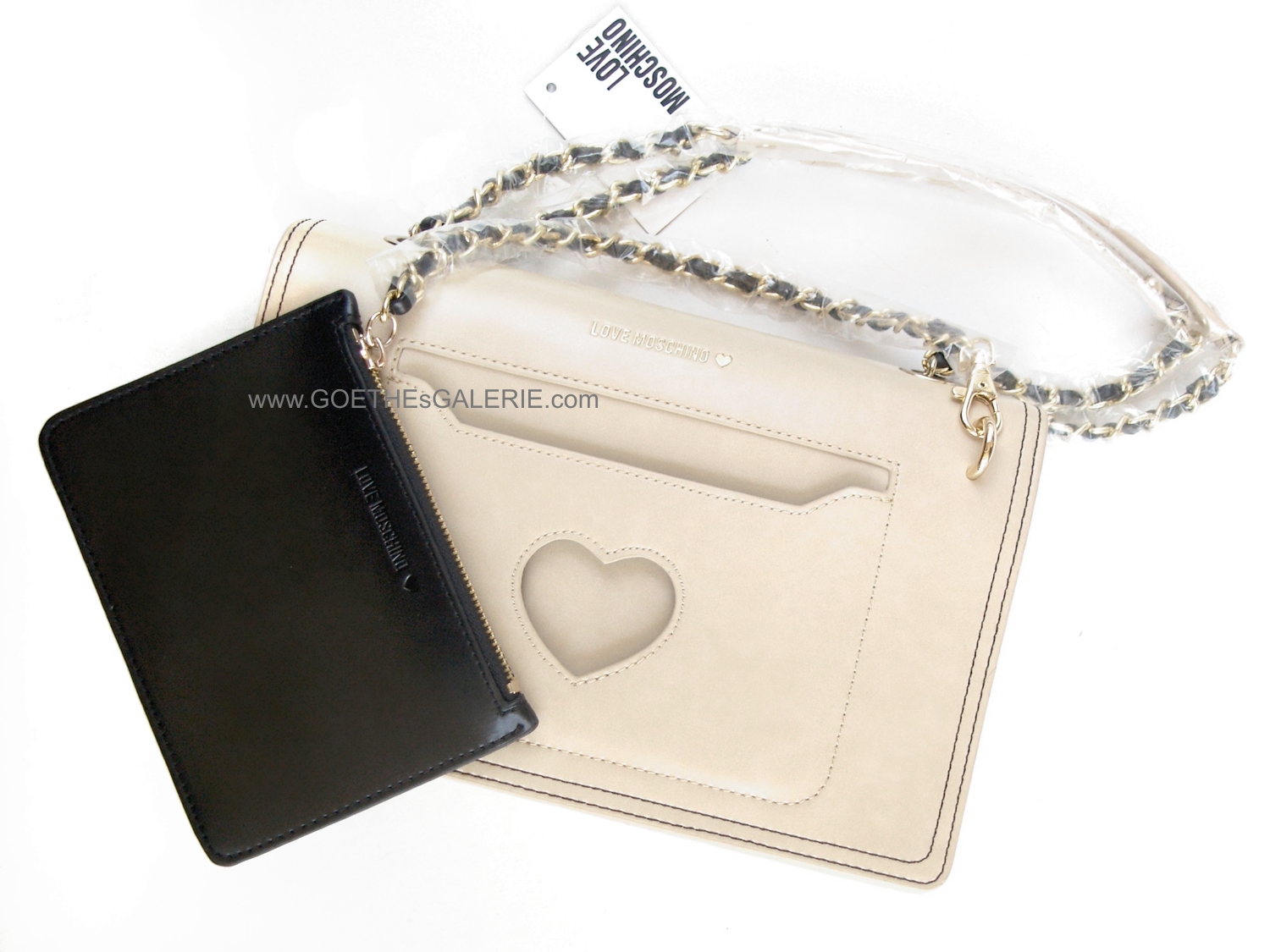 Moschino Tasche Herz neu