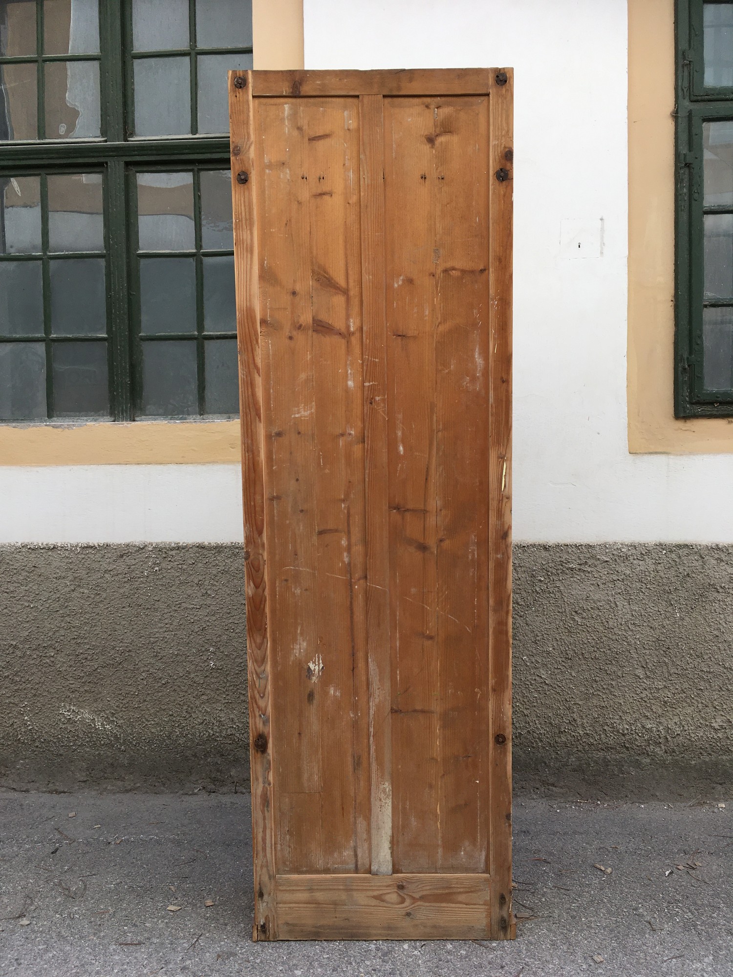 Garderobenpaneel Weichholz