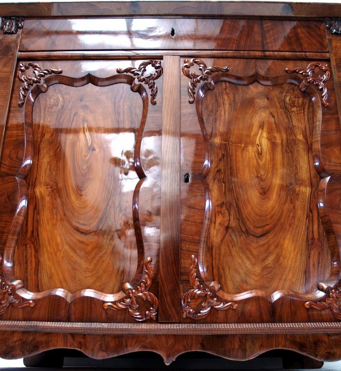 Trumeau antik hochglänzend restauriert