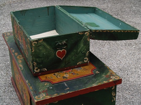 Truhe Runddeckel
