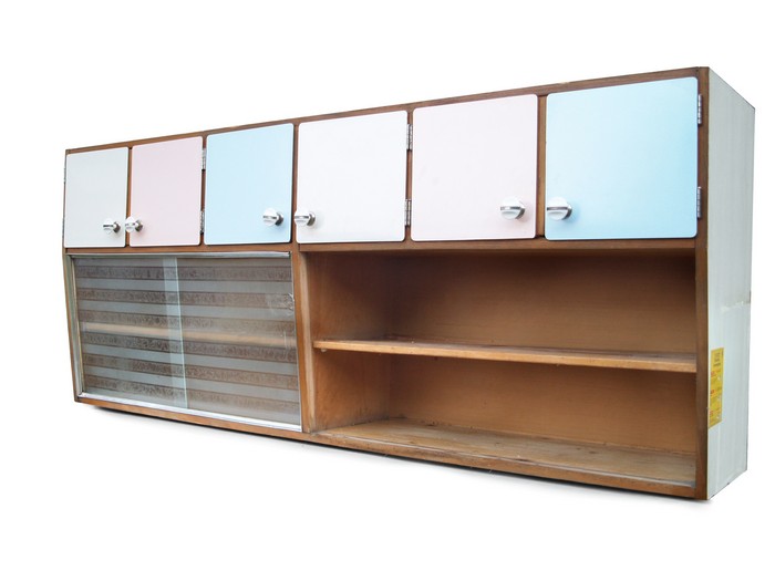 Küchenkasten Pastell Vintage