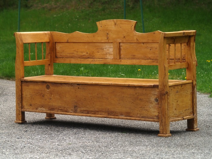 Sitztruhe Weichholz