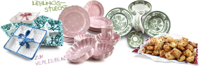 Geschirr Vintage Keramik Pastell rosa blau gruen Teller Geschirr Vintage Keramik Pastell rosa blau gruen Teller