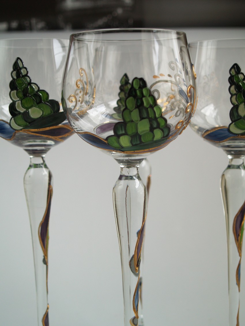 Weingläser Nagel Traumwelten Poesie Atlantis