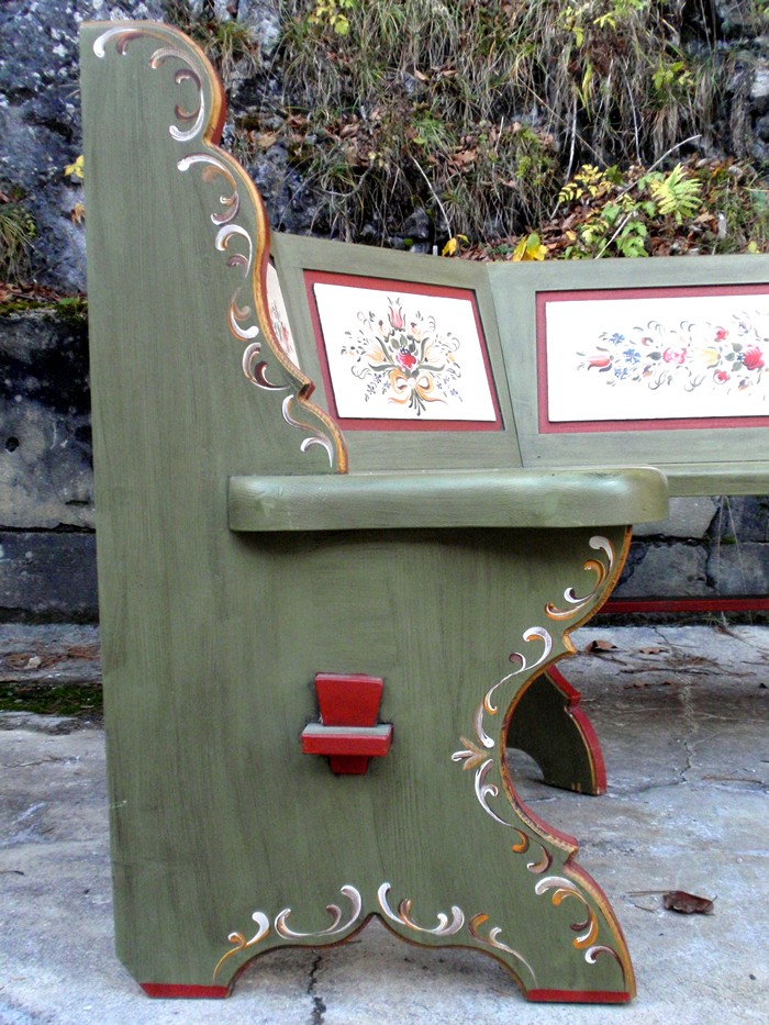 Sitzecke bemalt 